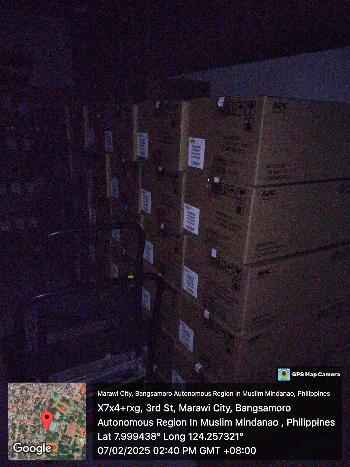 Shipping and Hauling APC and Apple products to MSU Marawi