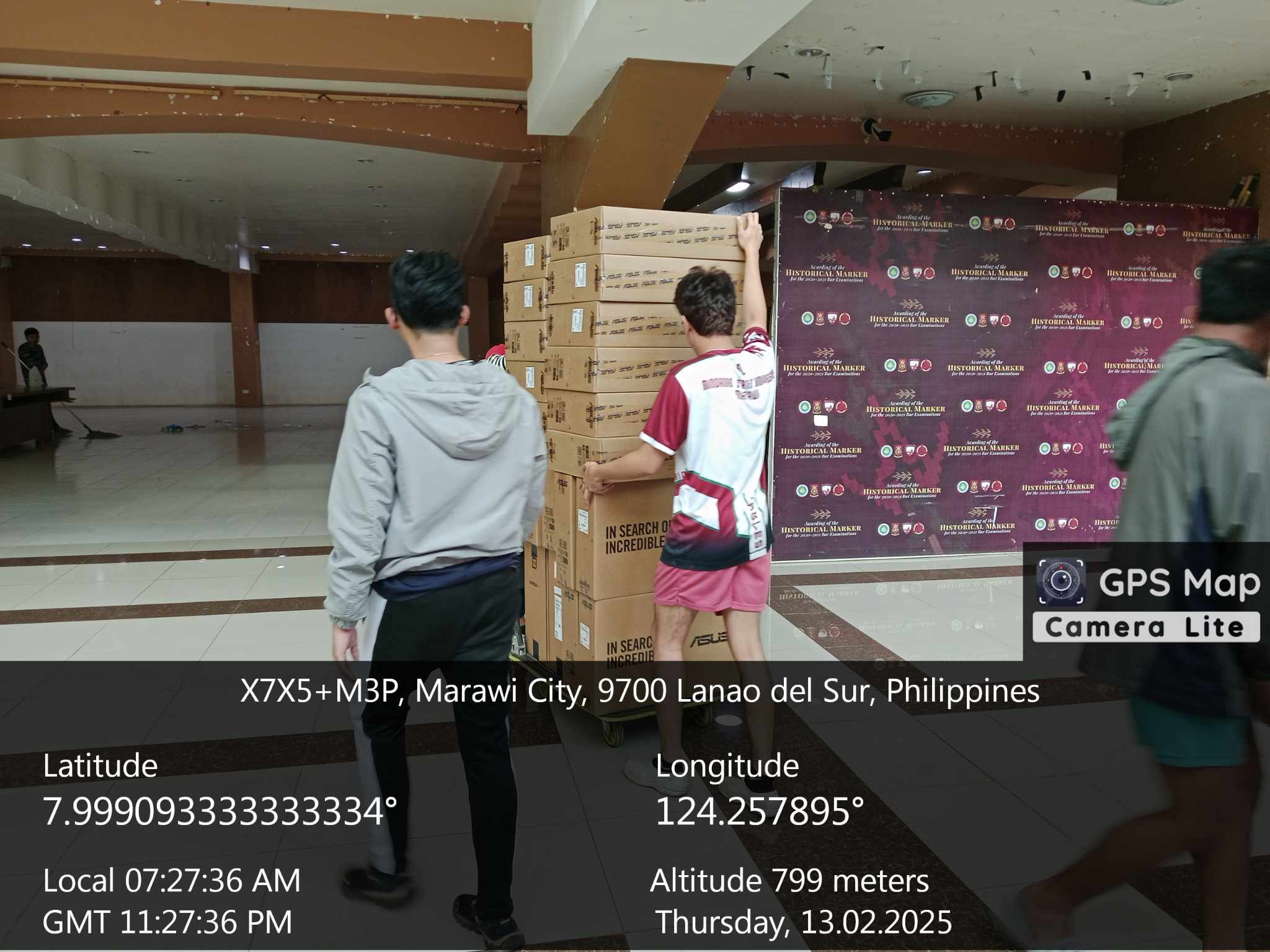 Shipping and Hauling Asus Products to MSU Marawi