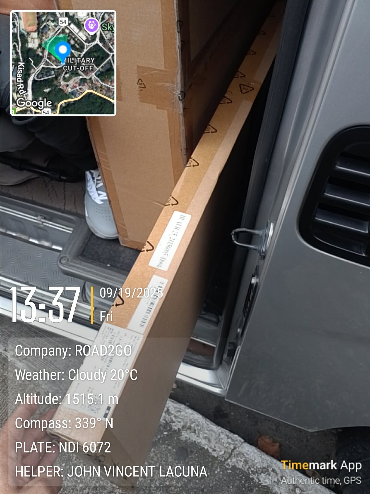 Delivering VST ECS Phils., Inc. Products to University of the Philippines Baguio