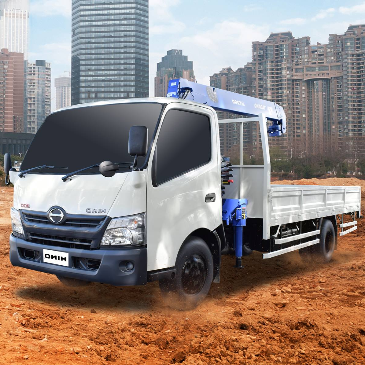 6 Wheeler Boom Truck